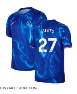 Günstige Chelsea Malo Gusto #27 Heimtrikot 2024-25 Kurzarm